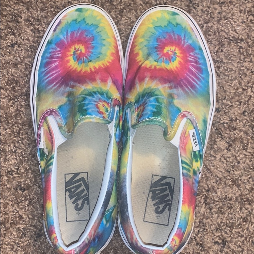 Tie Dye Vans